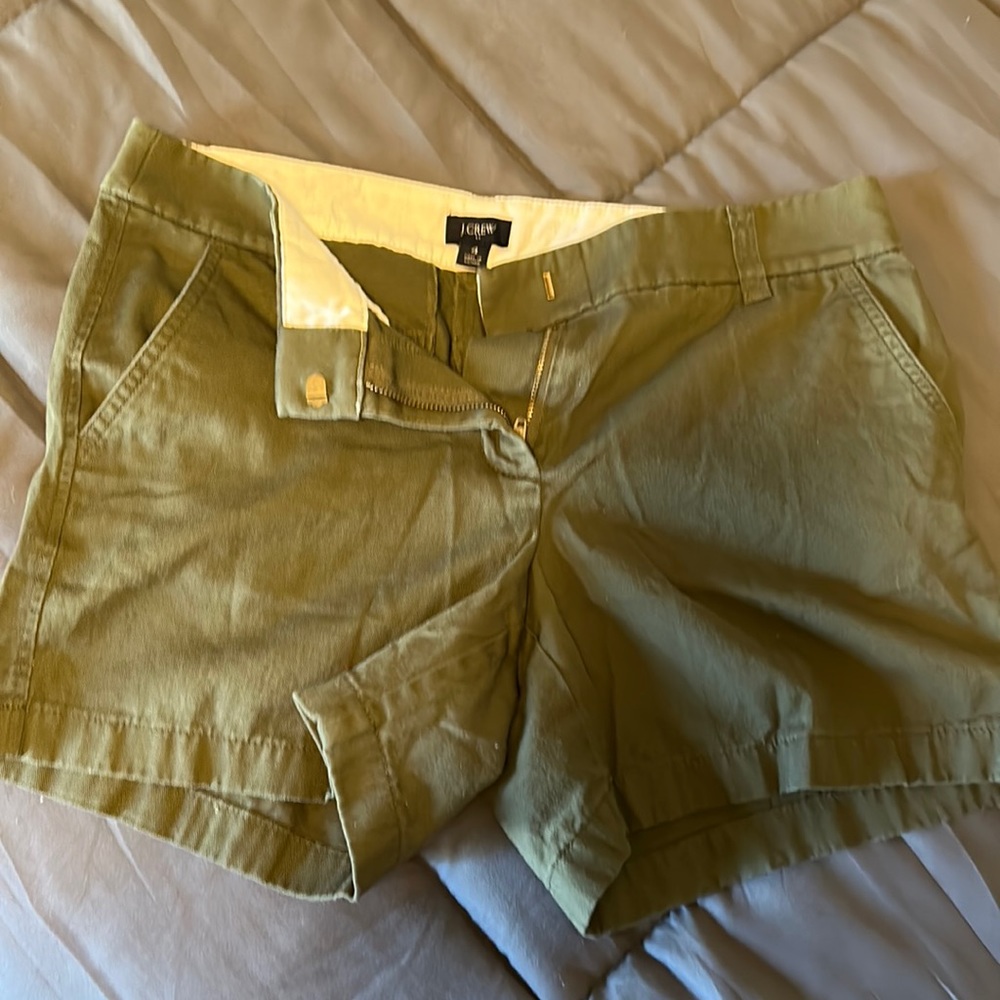 J crew shorts size 4